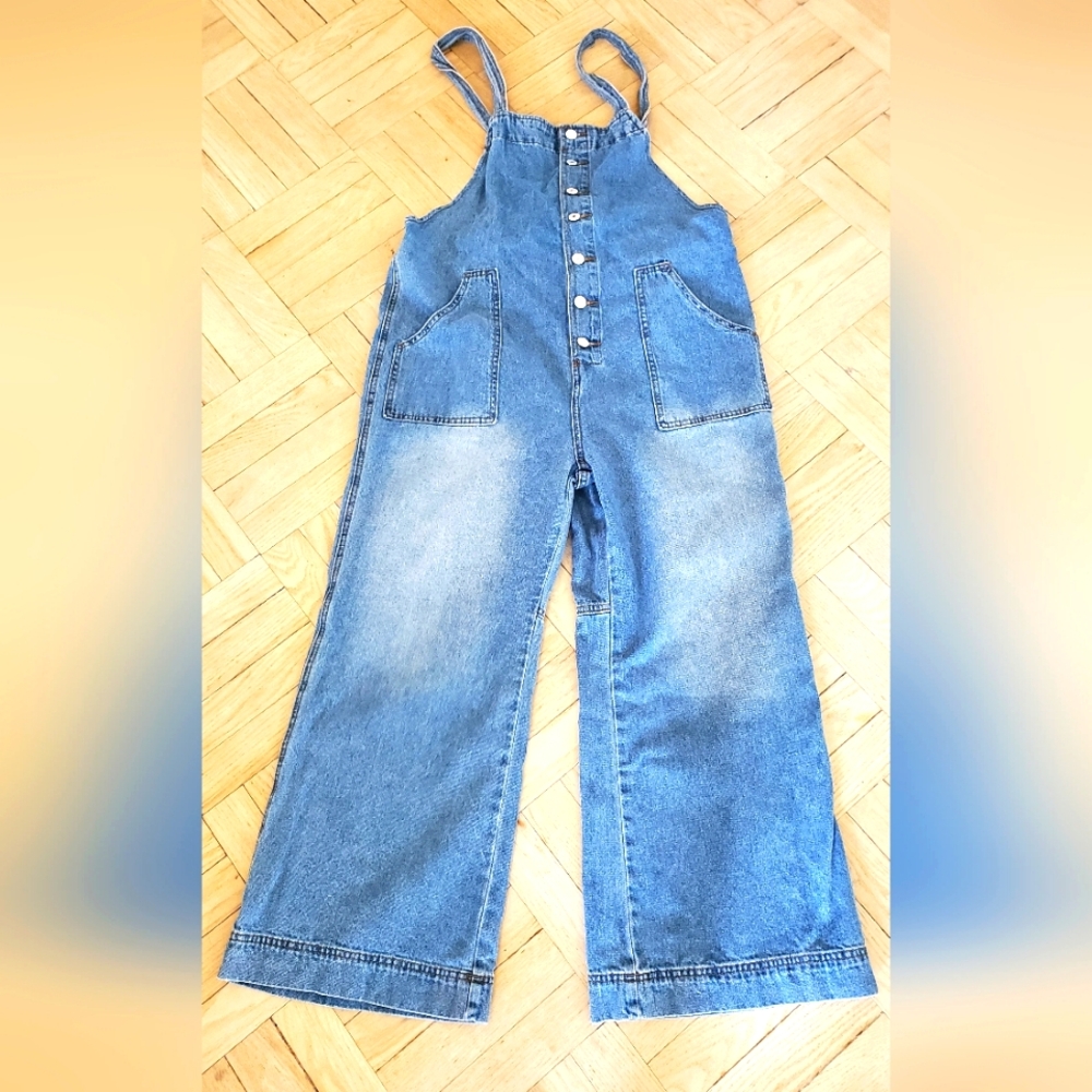 Jeans Jumpsuit size L / Maternity pants